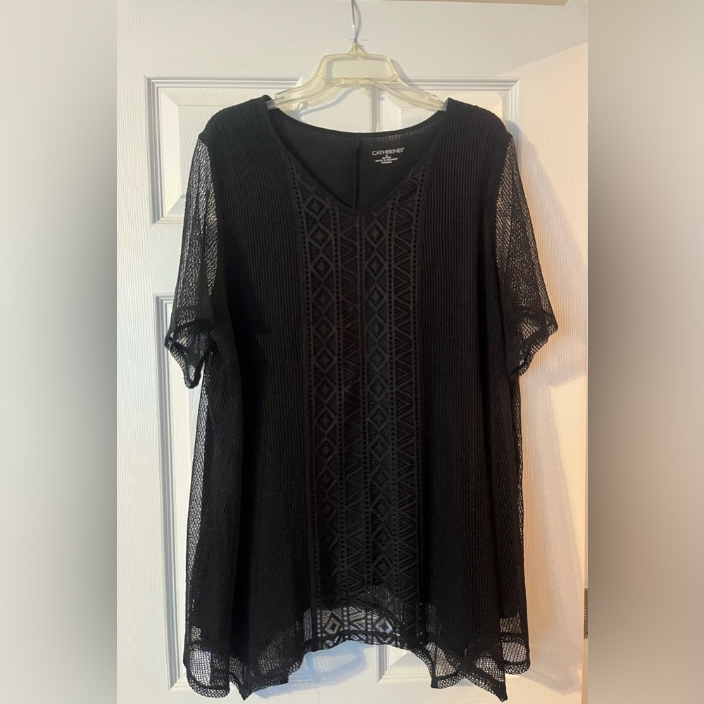 Knitted Black Top - Catherine’s